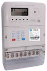 Split Three Phase STS Prepaid  Meters , Load Switch Tamper guard Power Enery Meter